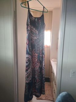 Large Maxi  Paisley Dress