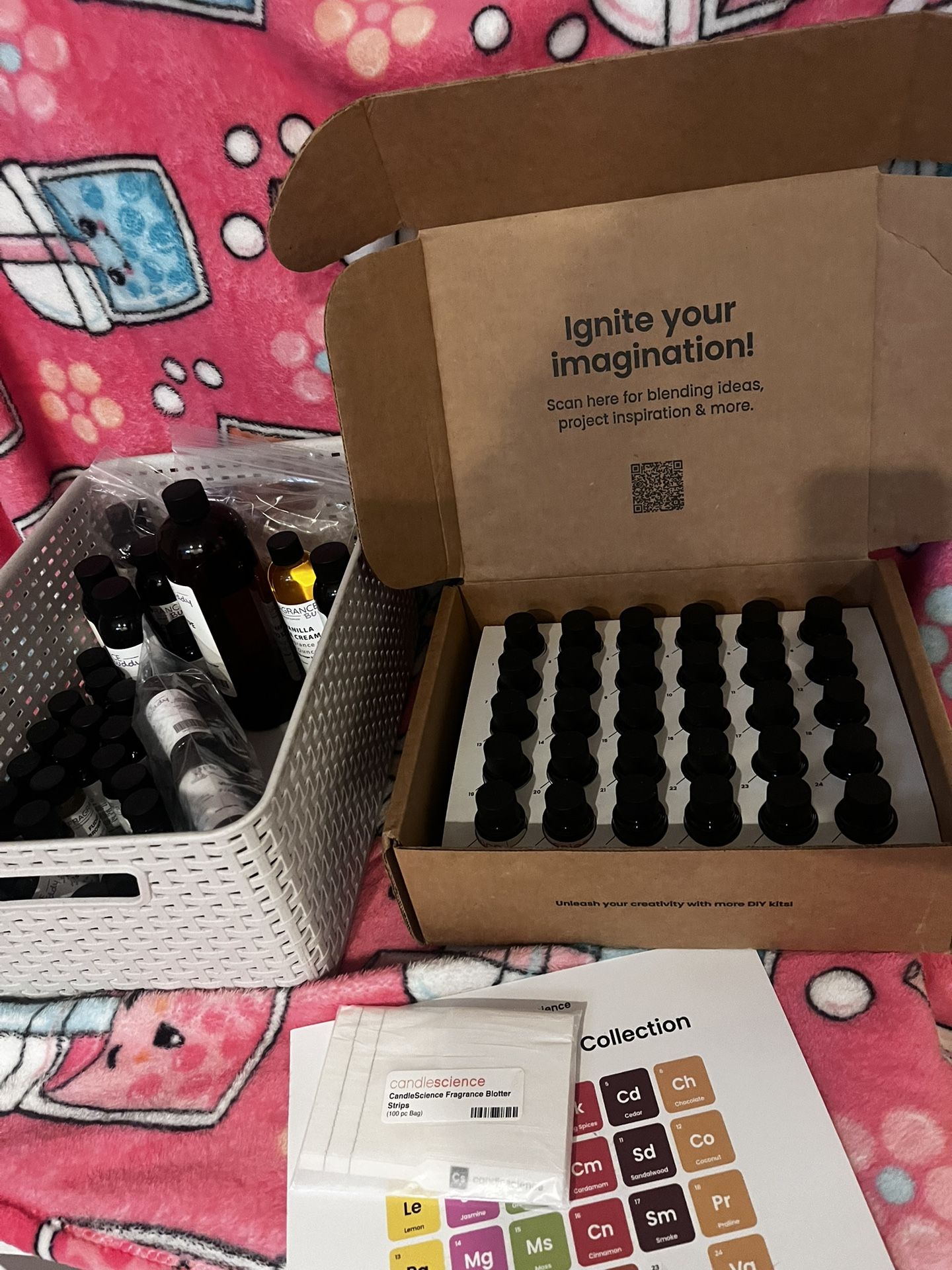     Bulk Fragrance Oil Lot – 75 Fragrances including BlendingElements Set.