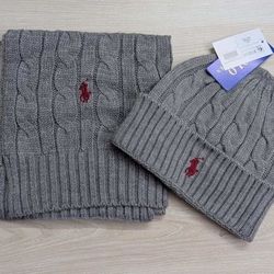 Polo Hat And Scarf Sets