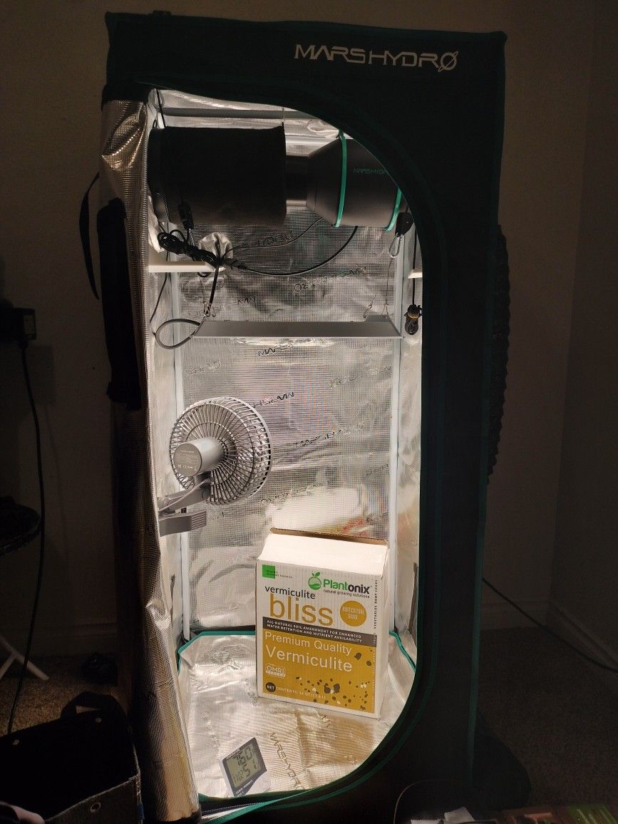 Mars Hydro Complete Grow Tent Set-up