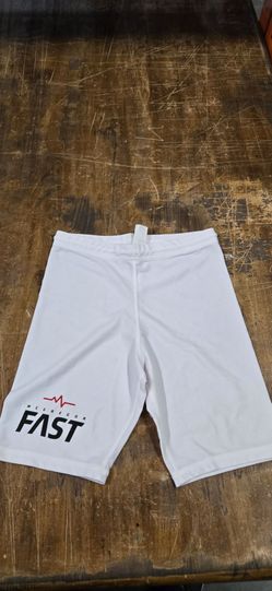 McGregor Fast Compression Shorts – White – Brand New