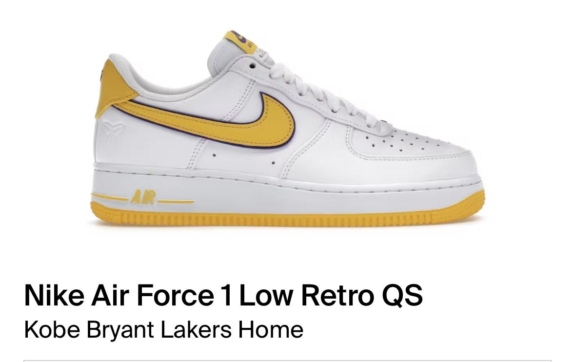 Air force 1 x KOBE
