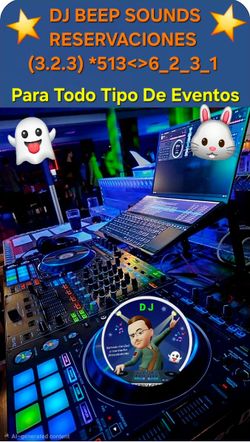 Disponible Dj Disponible Dj para tus eventos, luces, sonido de calidad y mucho más. Mixer Pioneer