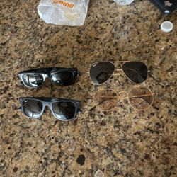 Ray-ban Sunglasses 4 Pairs 