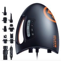 Bomba de Aire Eléctrica OutdoorMaster para Inflables (Paddle Board/Botes)