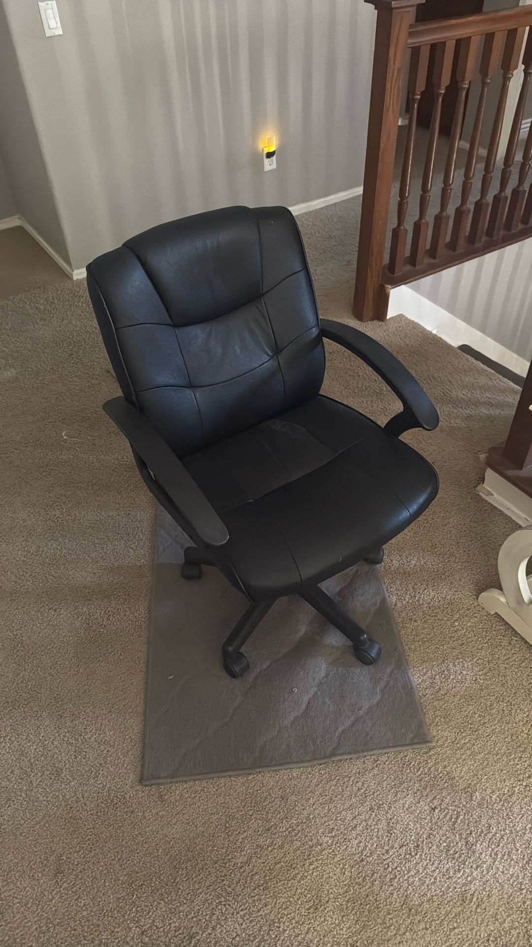 All Black Office Chair