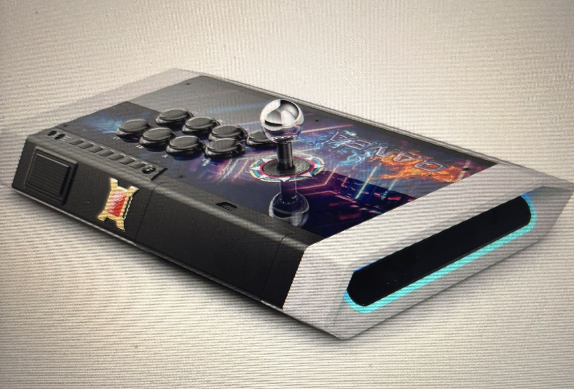 Q3 Obsidian silent Arcade Joystick Multifunction For pC