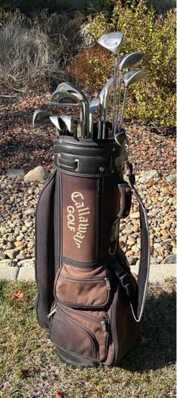 PING Karsten I golf set (Callaway Driver+3w+7w+2i-pw+sw+PING putter+bag)