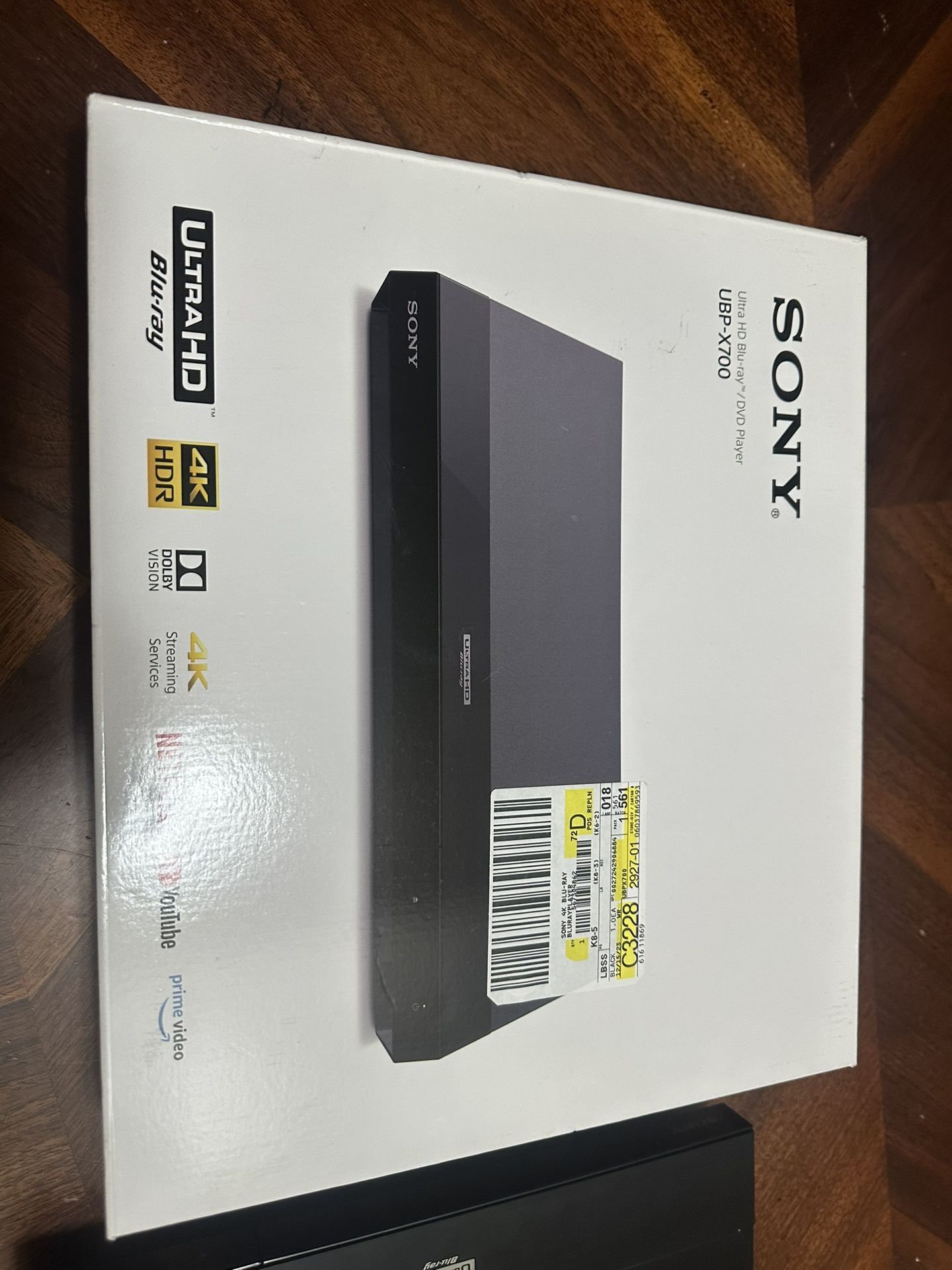 4k Sony Disc Player