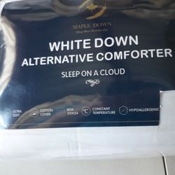 Marble Down Alternative Comforter King Size 