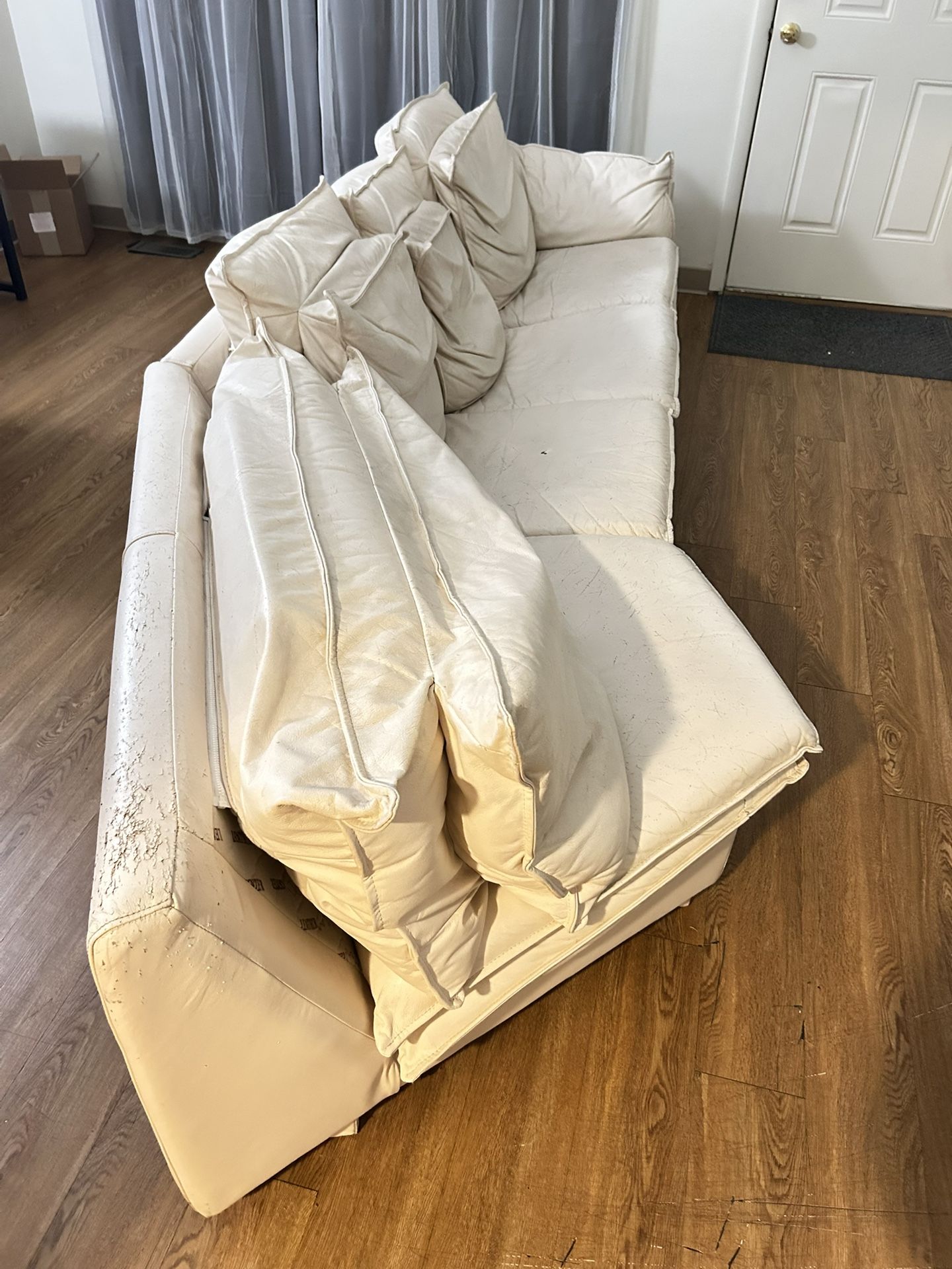 Leather Sectional Couch