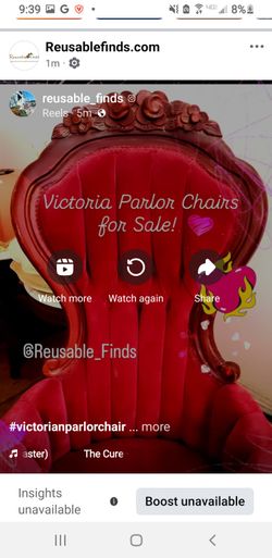 Queen ANNE Victorian Parlor Chairs $400