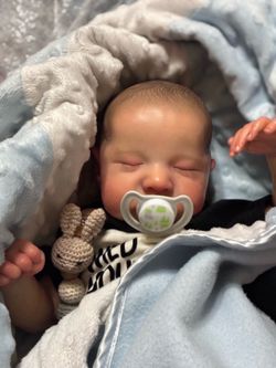 Hyper realistic reborn doll Levi by Bonnie brown