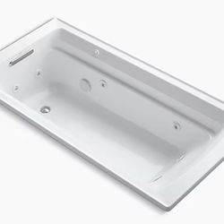 Archer 72" x 36" drop-in whirlpool bath