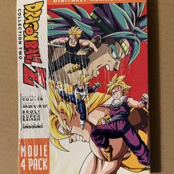 Dragon Ball Z: Collection Two 4-Movie Pack Digitally Remastered DVDs New Sealed