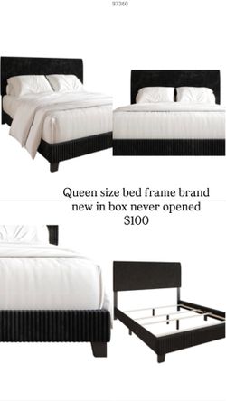 Queen bed frame