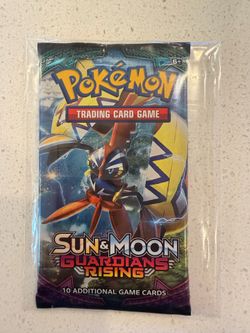 Pokémon Sun & Moon Guardians Rising booster pack