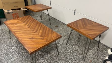 Coffee Table and End Tables - Matching