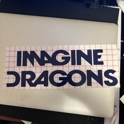 Rock band, Imagine Dragons decal sticker