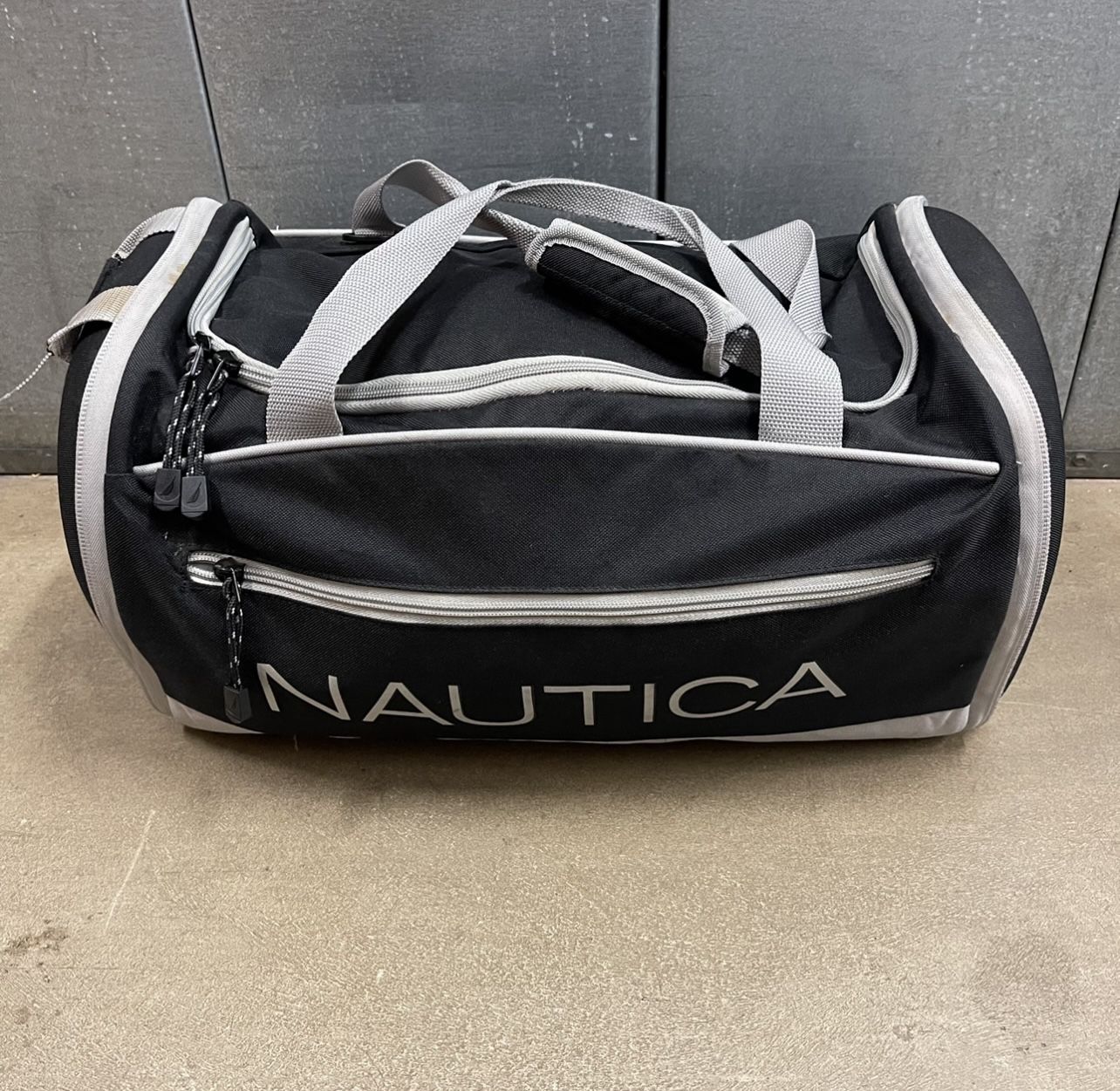 Nautica Duffle Bag Black Gym Bag