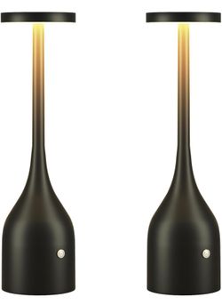 2 Pack Rechargeable Table Lamps 