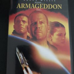 Bruce Willis Armageddon DVD Ben Affleck Space movie 