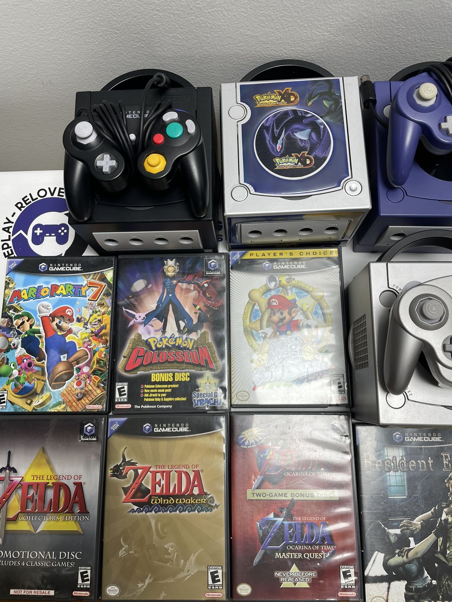 Nintendo GameCube Consoles Controllers And Games - All Tested No Issues - Check Prices In Description - For Sale Or Trade