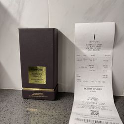 Tom Ford Tobacco Vanille 3.4oz *Brand new and with receipt*