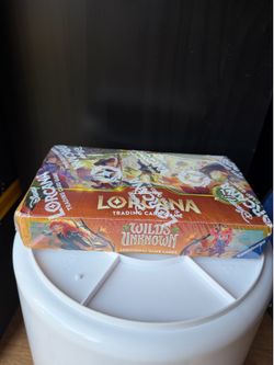 Disney Lorcana Wilds Unknown Booster Box