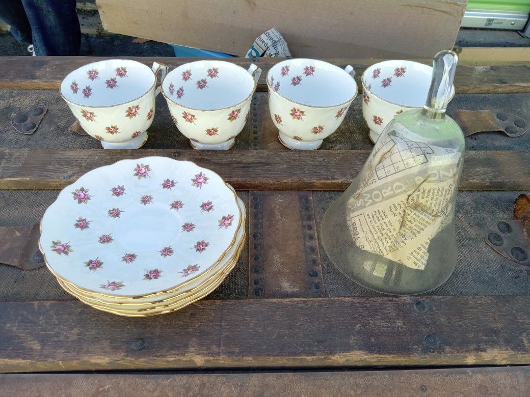 Vintage Tea Cups And Saucers