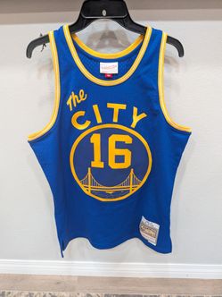 Mitchell & Ness Golden State Warriors AL ATTLES 1966-67 The City #16 Blue Jersey HWC Swingman