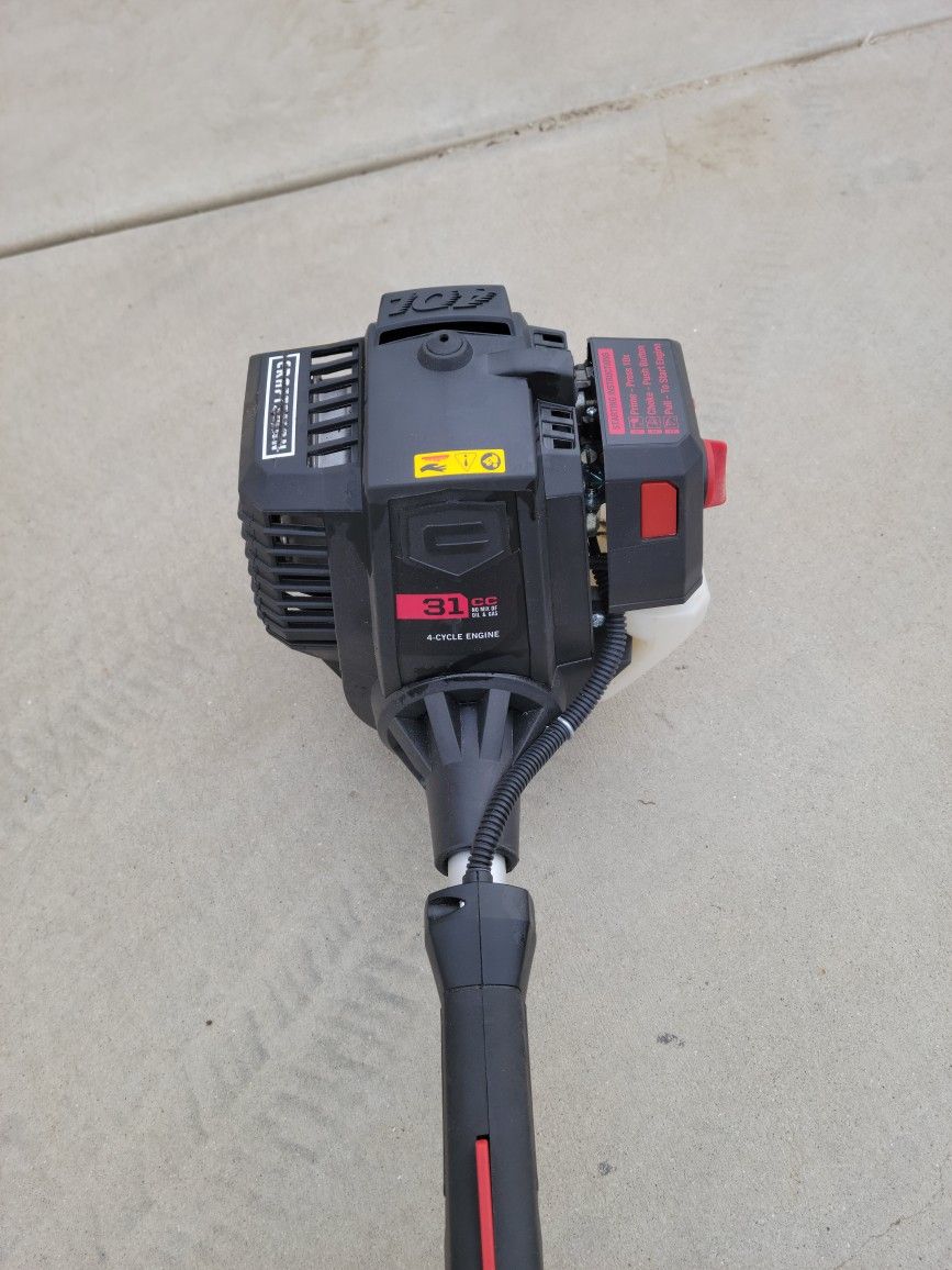 Craftsman gas weed wacker 31cc 4 cycle (straight gas no mix) for Sale