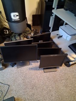Laptops and Monitors and Printers