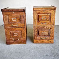 A Pair of (File) Cabinets or Nightstands 