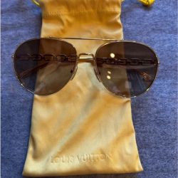 Louis Vuitton brown My LV Chain Sunglasses