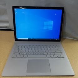 Microsoft surface book i5  8GB 256gb ssd windows 10pro touch screen  no AC adapter included, new flash window, install ready to use 