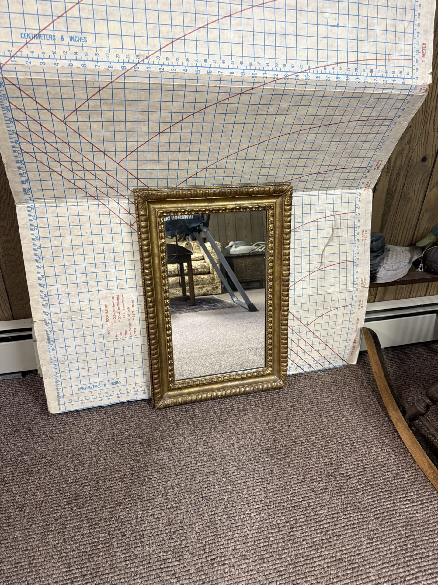 Vintage Gilt Mirror
