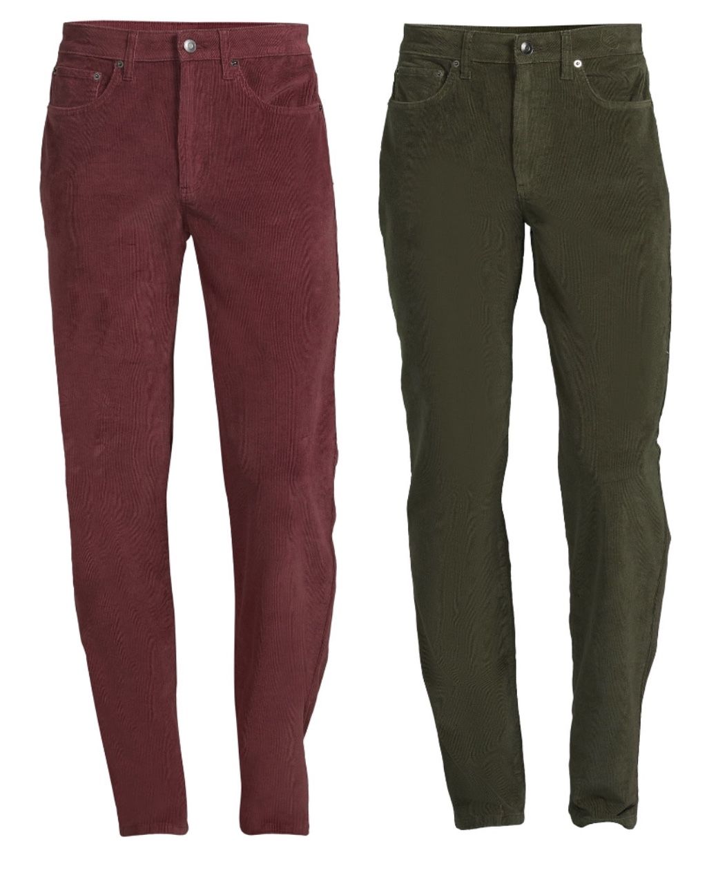 Men’s Corduroy Pants 2 Pair