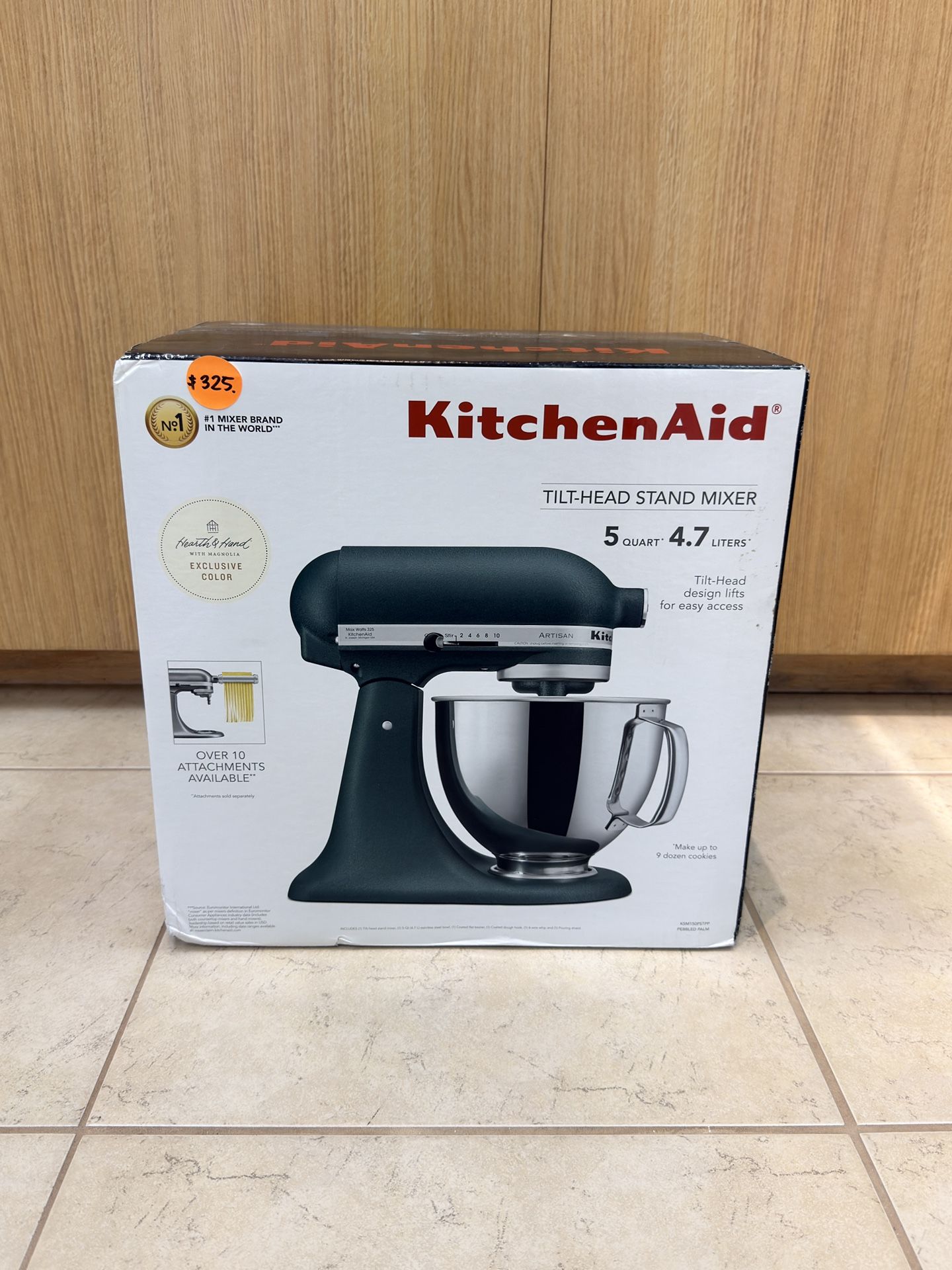 KITCHENAID ARTISAN TILT-HEAD STAND MIXER 5QT