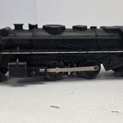 Vintage Louis Marx O Scale #666 Electric Steam Locomotive Die Cast UNTESTED Kids Toy Train Railroad 