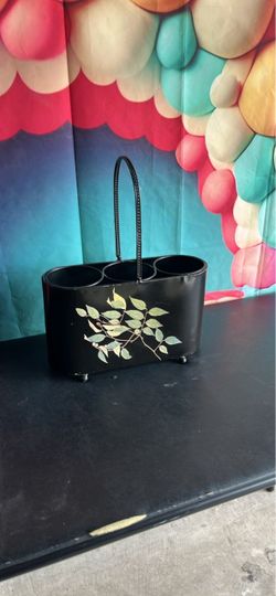 Vintage Wine Carrier, Wine Carrier Tote, Wine Bottle Tote,