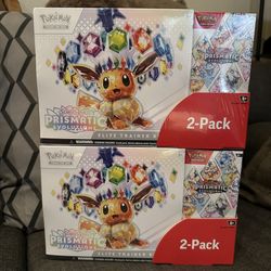 Costco Pokemon Prismatic EVO Scarlet & Violet ETB & Booster Bundle