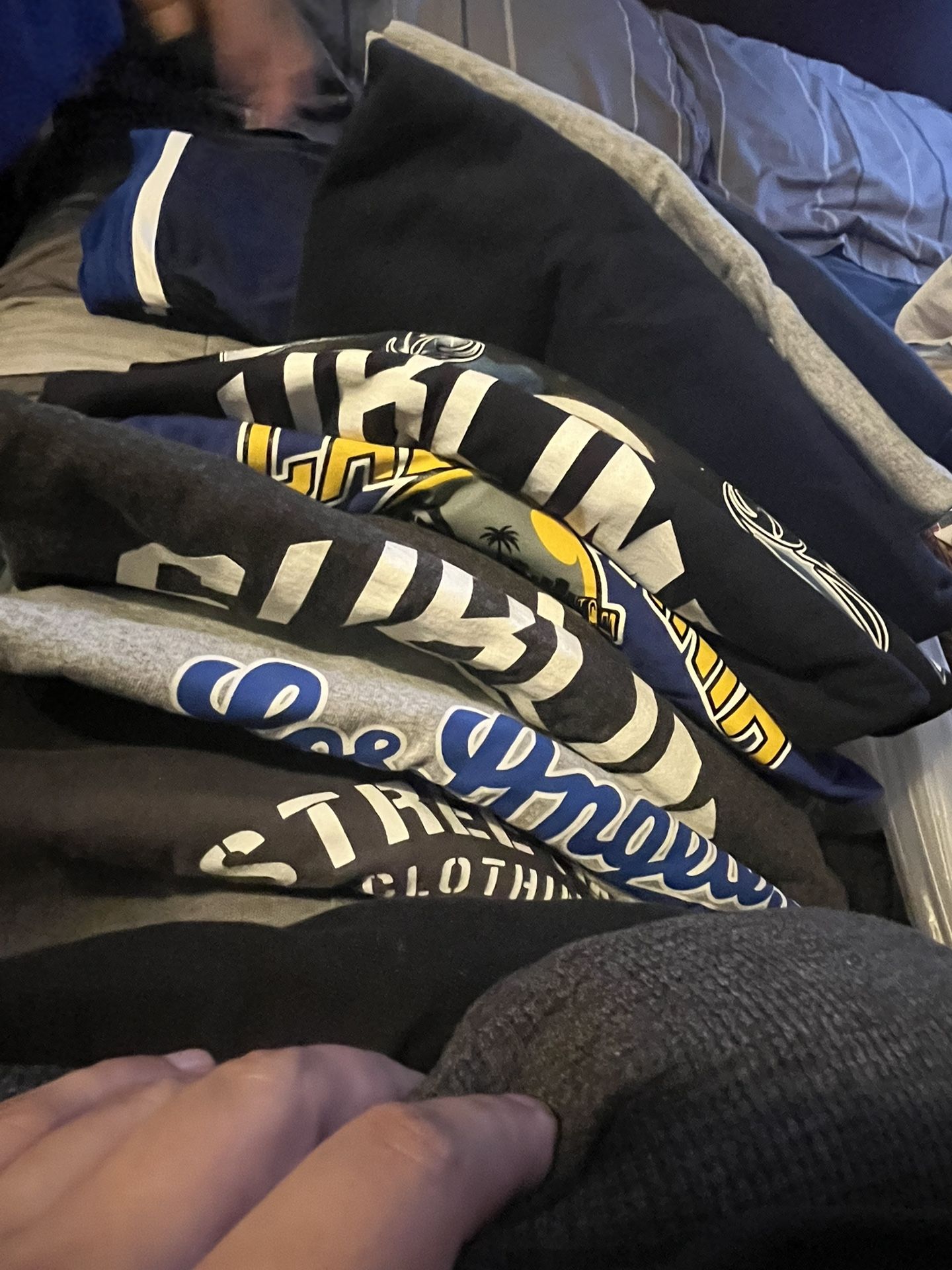 4XL and 5XL shirts and jackets!