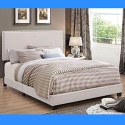 Brand New Queen Size Bedframe with Headboard & Footboard 