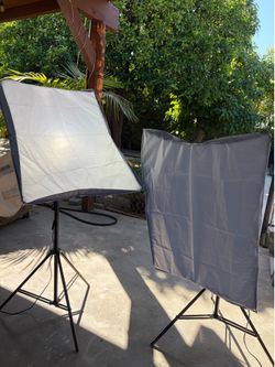 Soft box lighting kit