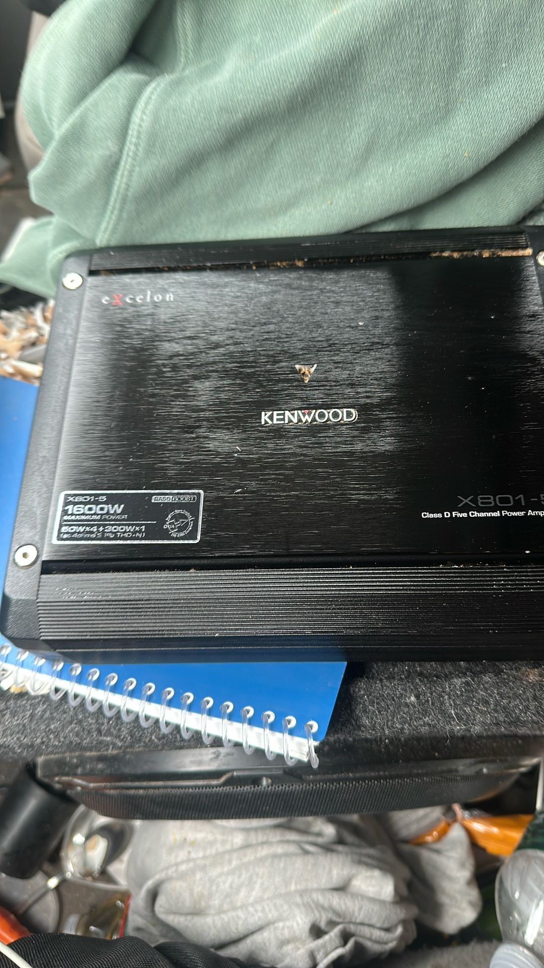 Class D Five Channel Power Amplifier
