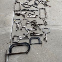 Vise Grip Welding Pliers 