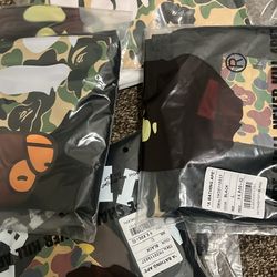 Bape shirts size L $80 for all