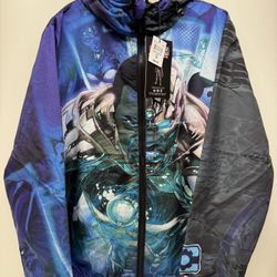 Cyborg TANGO HOTEL Hooded Windbreaker Jacket New With Tags.