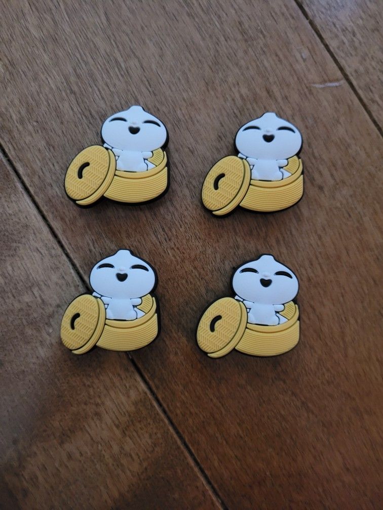 Lot Of 4 Little Dumpling Boy Shoe Charms
